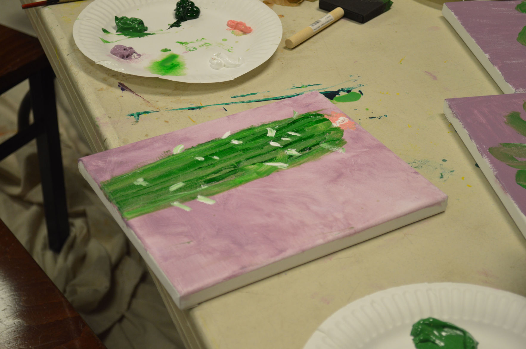 Paint nite at Bookmans offers fun and art for all